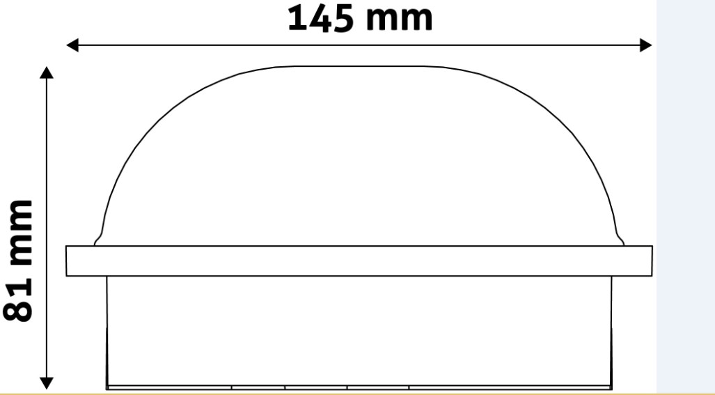 LED svítidlo stropní/ nástěnné IP65, 20W, 4000K, ovál- bílá